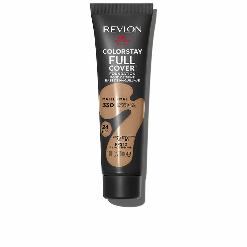 Base de Maquillage Crémeuse Revlon ColorStay Full Cover Nº 330 Natural Tan 30 ml