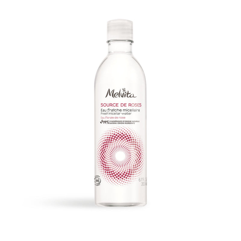 Eau micellaire Melvita   Eau de rose 200 ml