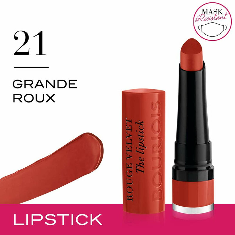 Rouge à lèvres Bourjois Rouge Velvet The Lipstick Nº 21 Grande Roux 2,4 g