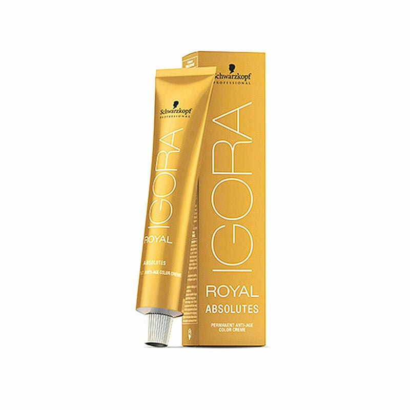 Teinture anti-âge permanente Igora Royal Absolutes Schwarzkopf Igora Royal Absolutes 8-50 Nº 8.0-rubio claro 60 ml (60 ml)