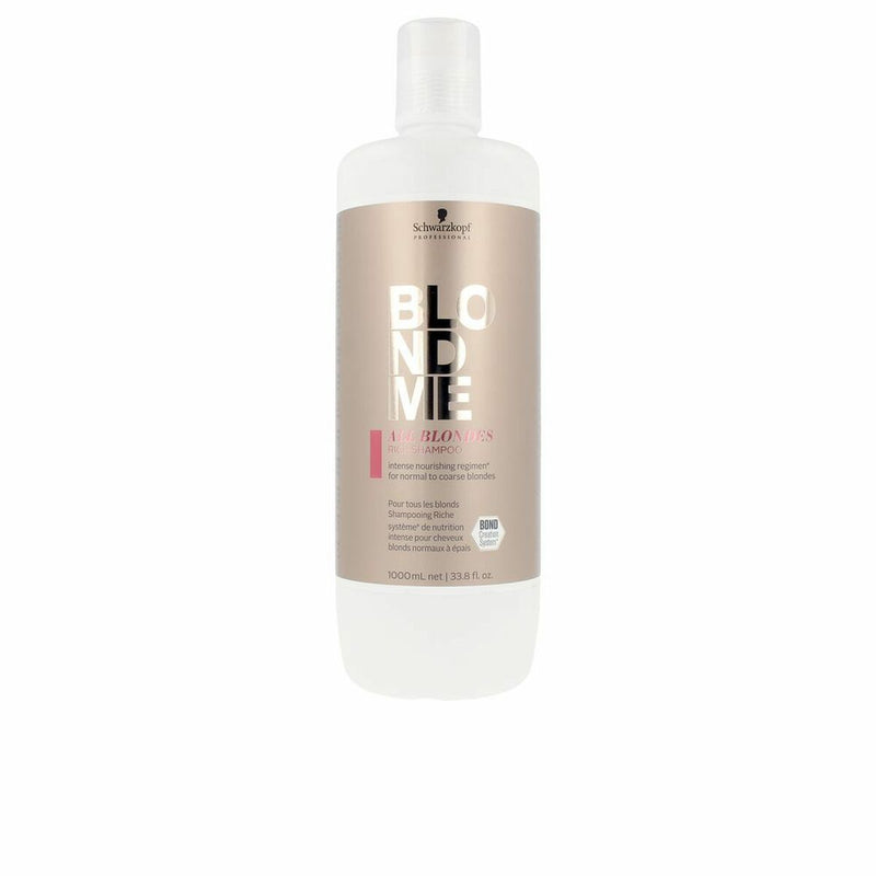 Shampooing nourrissant Schwarzkopf Blondme (1000 ml)