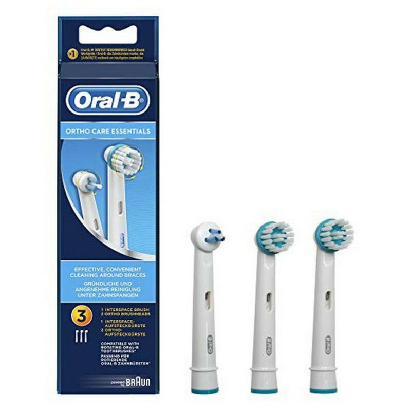 Rechange brosse à dents électrique Oral-B Ortho Care Essentials Kit (3 pcs)