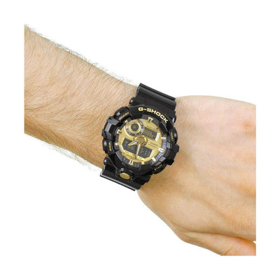 Montre Homme Casio G-Shock GS BASIC Noir Or (Ø 53,5 mm)