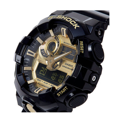 Montre Homme Casio G-Shock GS BASIC Noir Or (Ø 53,5 mm)