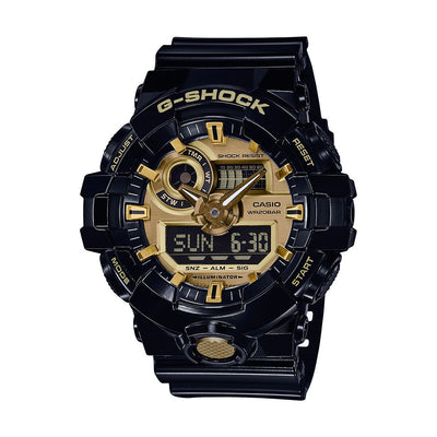 Montre Homme Casio G-Shock GS BASIC Noir Or (Ø 53,5 mm)