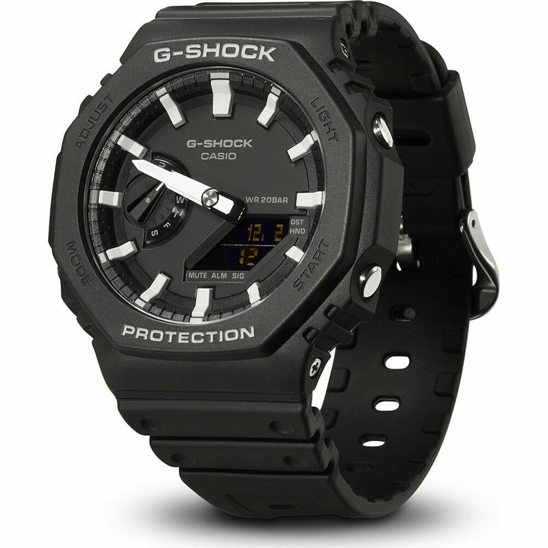 Montre Unisexe Casio G-Shock OAK BLACK (Ø 45 mm) (Ø 44,5 mm)