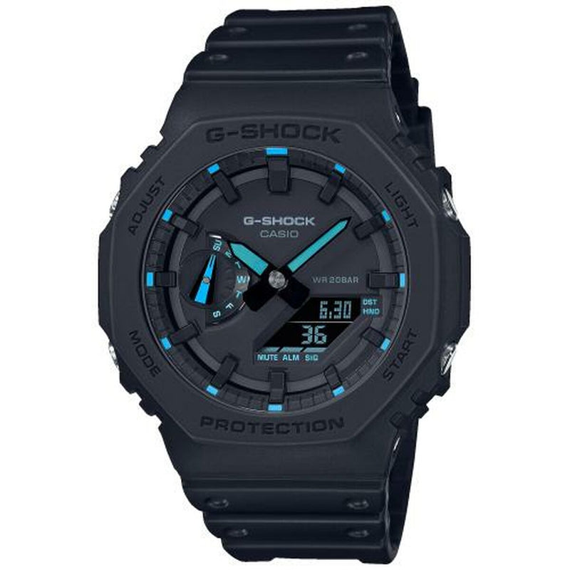 Montre Homme Casio G-Shock GA-2100-1A2ER Numérique Analogique Noir