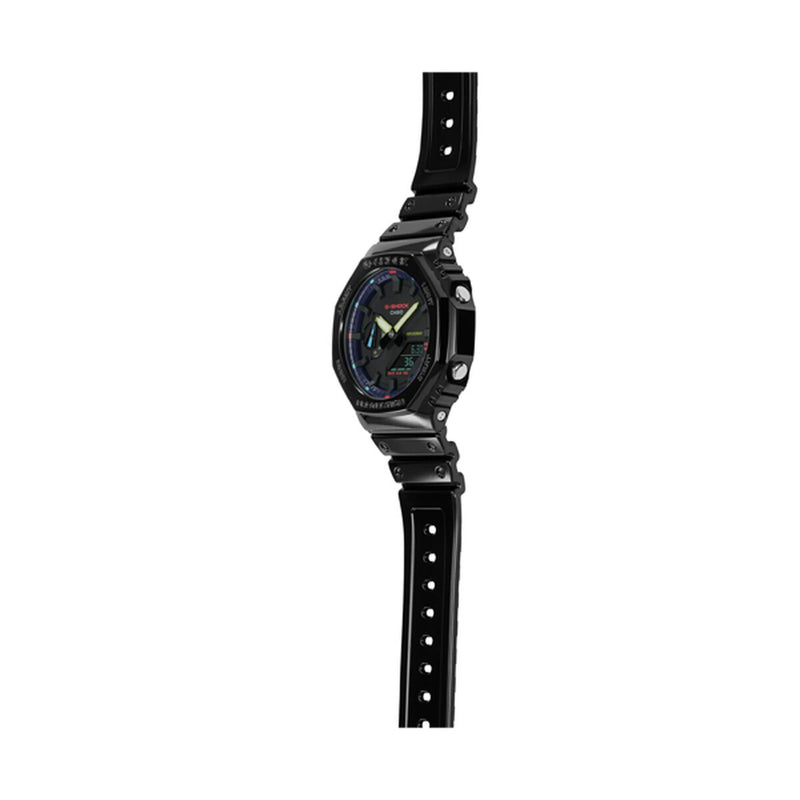 Montre Homme Casio G-Shock OAK COLLECTION VIRTUAL RAINBOW SERIE Noir (Ø 45 mm)