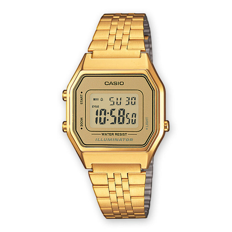 Montre Unisexe Casio LA680WEGA-9ER Doré