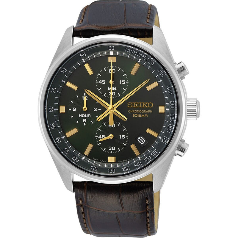 Montre Homme Seiko SSB385P1 Vert