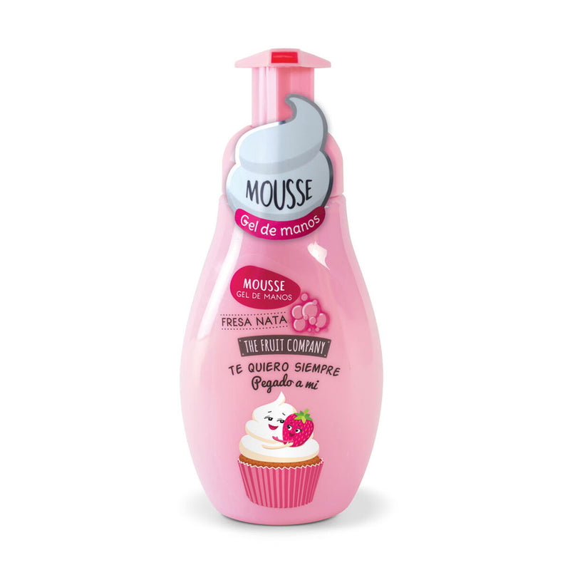 Savon pour les Mains The Fruit Company Mousse Fraise Crème 250 ml