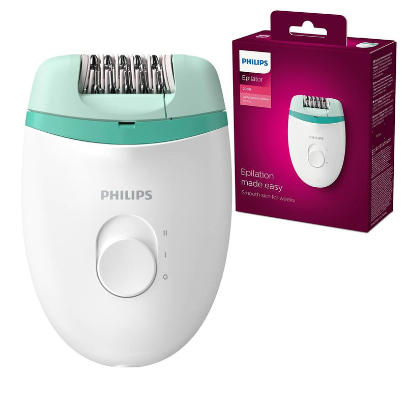 Épilateur électrique Philips BRE224/00 15 V Blanc