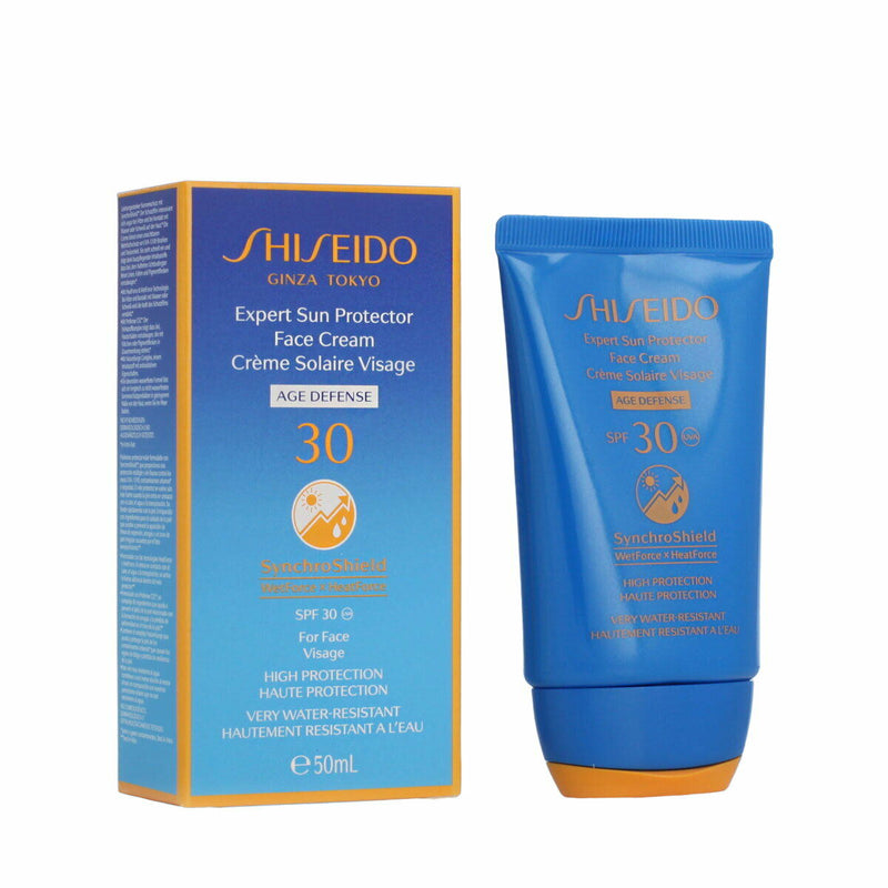 Écran solaire visage Shiseido SynchroShield Spf 30 50 ml