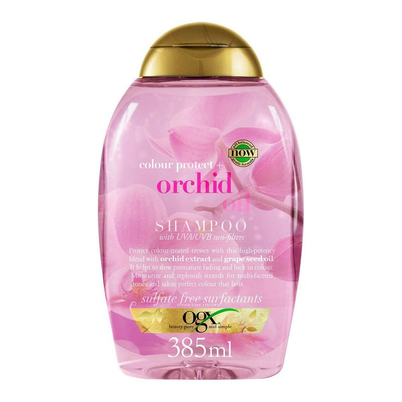 Shampooing renforcement de couleur OGX Orchidée (385 ml)