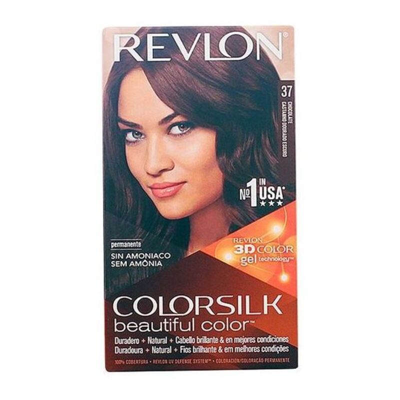 Teinture sans ammoniaque Colorsilk Revlon Chocolat