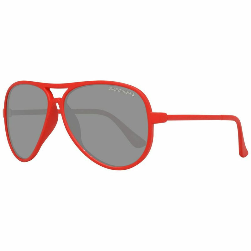 Lunettes de soleil Unisexe Skechers SE9004-5267A Rouge