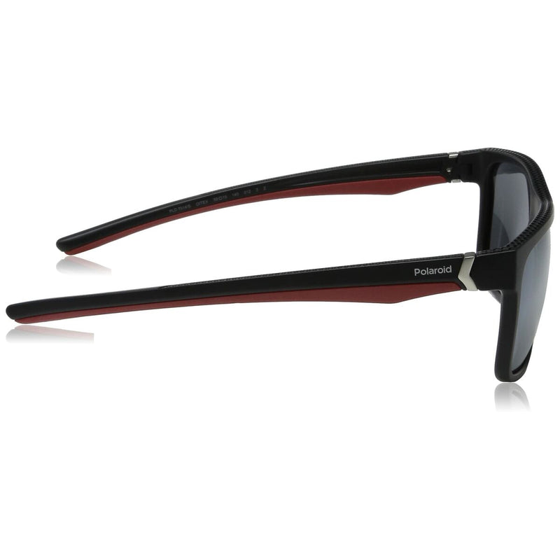 Lunettes de soleil Homme Polaroid Sport PLD 7014/S ø 59 mm Noir Rouge