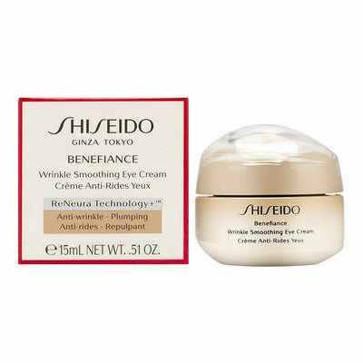 Contour des yeux Shiseido Wrinkle Smoothing Eye Cream (15 ml)