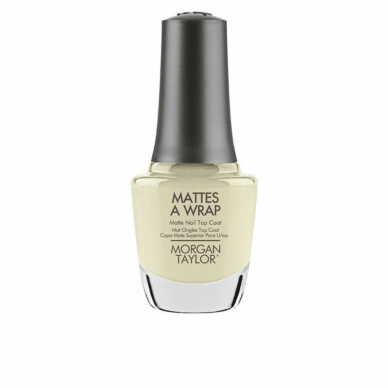 Fixateur de vernis à ongles Morgan Taylor Mattes A Wrap Mat (15 ml)