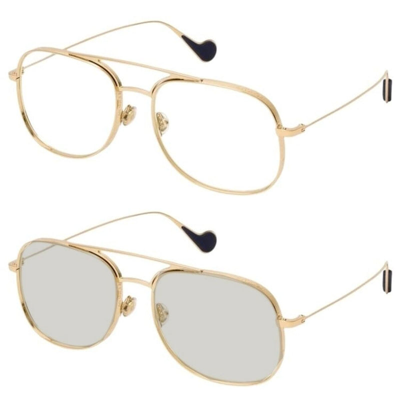 Lunettes de soleil Unisexe Moncler PHOTOCHROMIC SHINY PALE GOLD