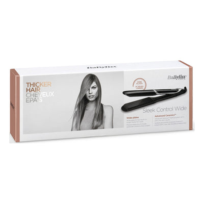 Lisseur à cheveux Babyliss Sleek Control Wide Noir