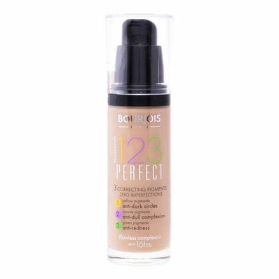 Fonds de teint liquides 123  Perfect Bourjois Spf 10 (30 ml)