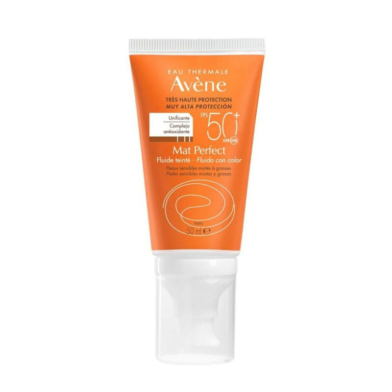 Base de maquillage liquide Avene Mat Perfect Spf 50 50 ml