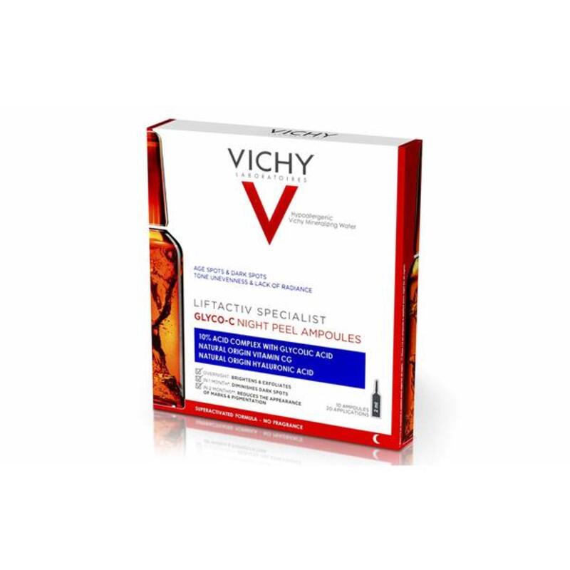 Ampoules Vichy Liftactic Specialist Glyco-C Night Peel 10 Unités (2 ml)