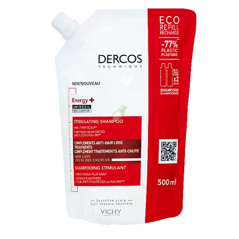 Shampooing antichute de cheveux Vichy Dercos Energy+ 500 ml