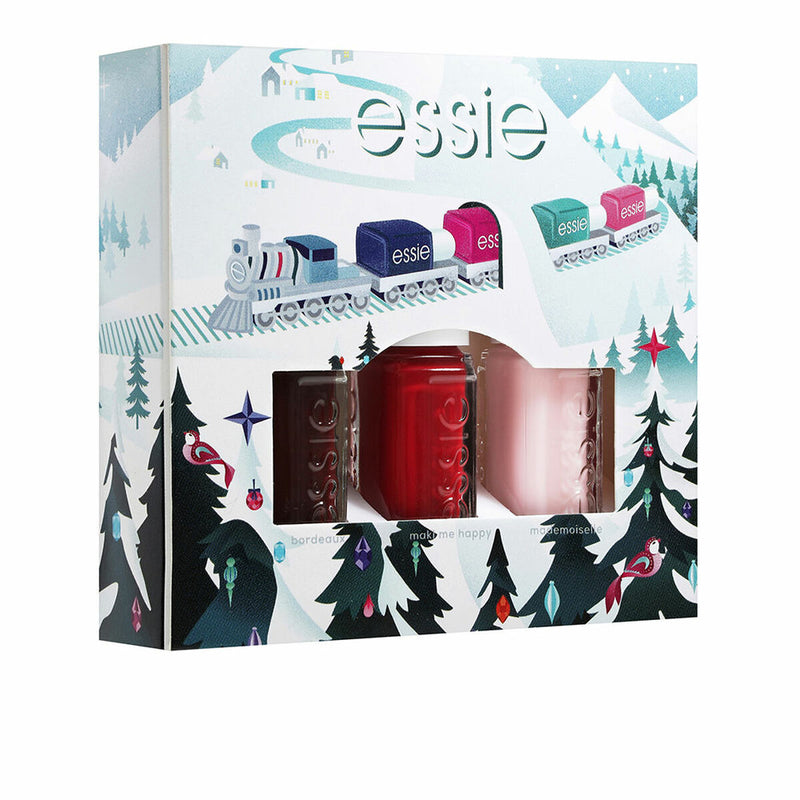 Set de Maquillage Essie vernis à ongles 3 Pièces