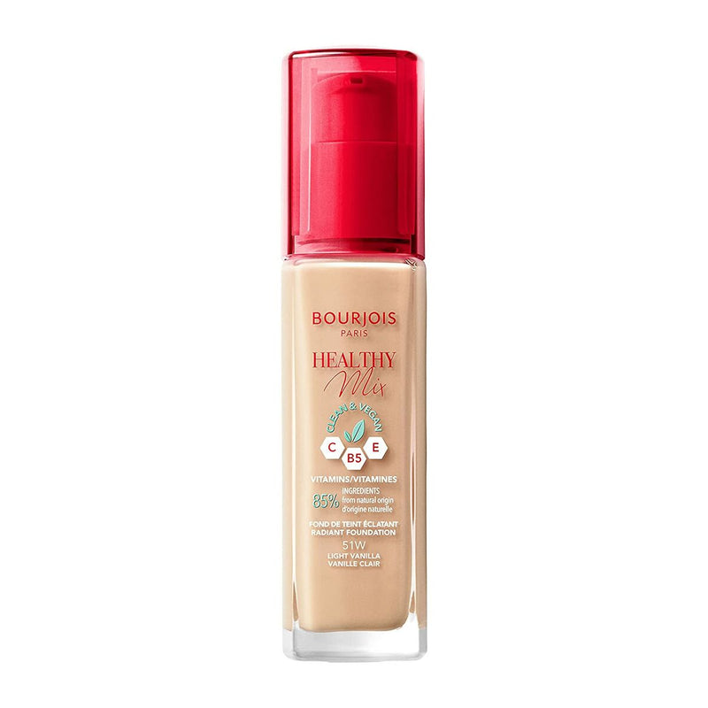 Base de Maquillage Crémeuse Bourjois Healthy Mix 51-light vanilla (30 ml)