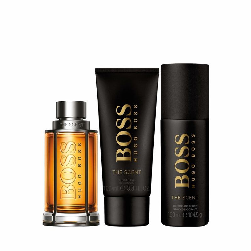 Set de Parfum Homme Hugo Boss-boss The Scent 3 Pièces