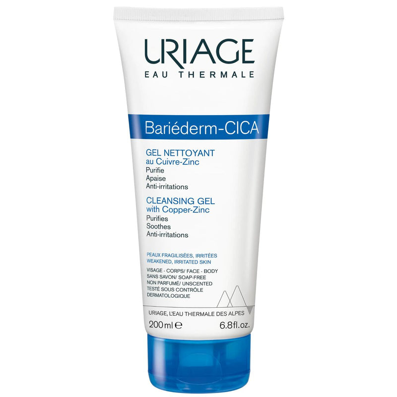 Gel nettoyant Uriage Bariéderm-CICA (200 ml)