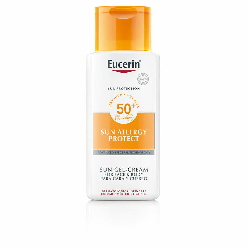 Gel Protecteur Solaire Eucerin Sun Allergy Protect Crème Peau allergique Spf 50 (150 ml)