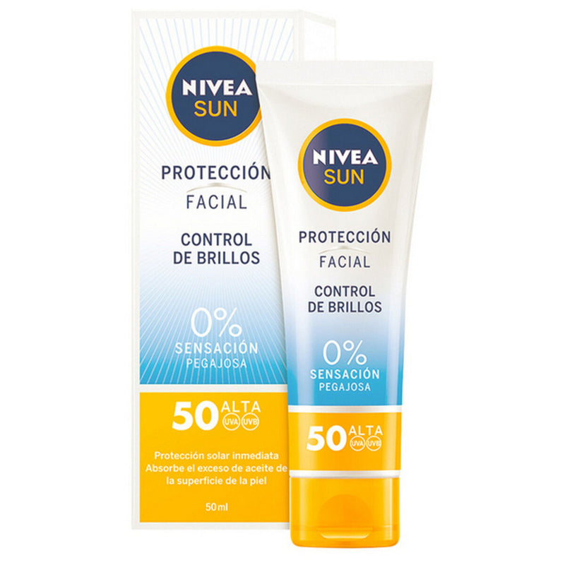 Écran solaire visage Nivea SPF 50 (50 ml) (Unisexe) (50 ml)