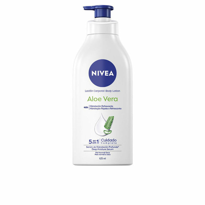 Lotion corporelle Nivea   Aloe Vera 625 ml