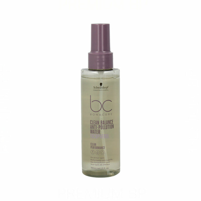 Spray à la kératine Schwarzkopf Bonacure Clean Balance Agua Anti-Poll Tocopherol  (150 ml)