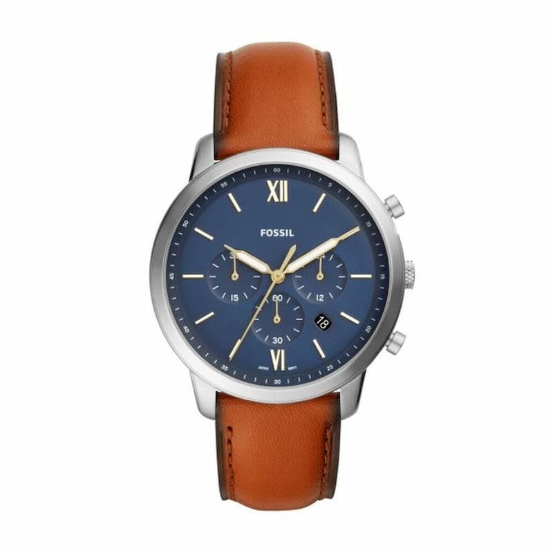 Montre Homme Fossil FS5453 Or Argenté