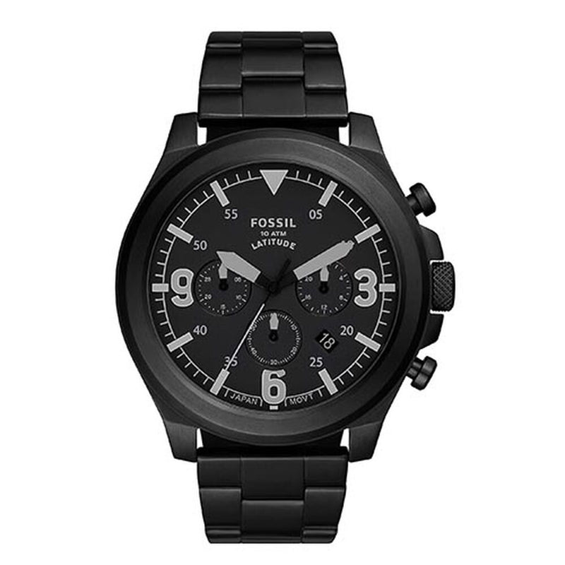 Montre Homme Fossil LATITUDE Noir (Ø 50 mm)