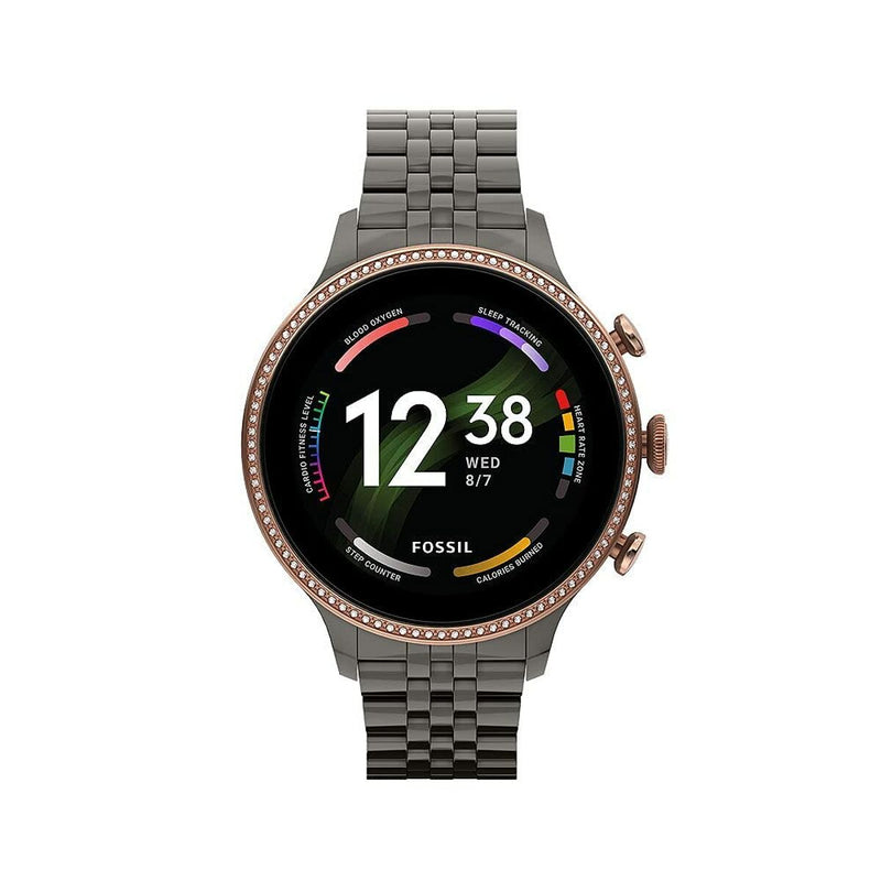 Montre intelligente Fossil GEN 6 SMARTWATCH 1,28" Gris