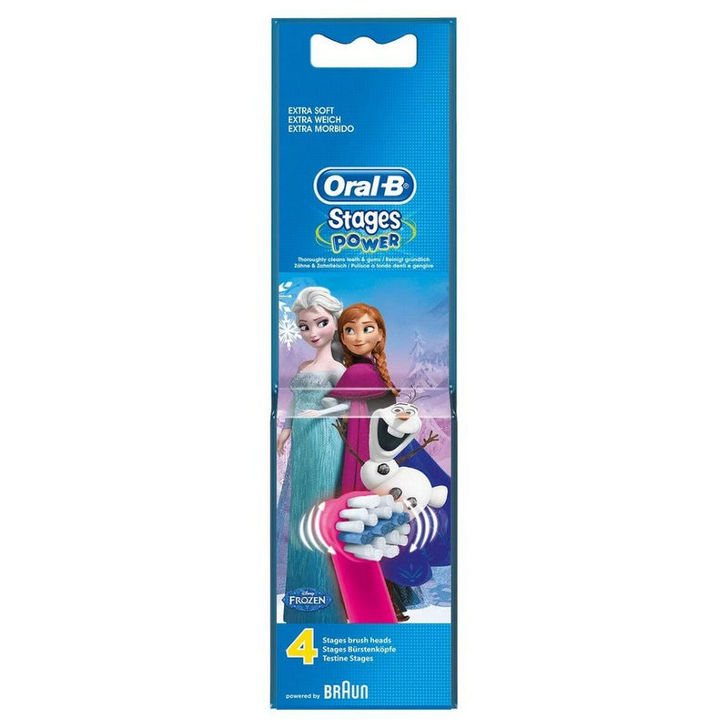 Tête de rechange Oral-B EB 10-4FFS  4UD Violet Multicouleur