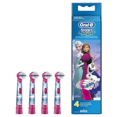 Tête de rechange Oral-B EB 10-4FFS  4UD Violet Multicouleur