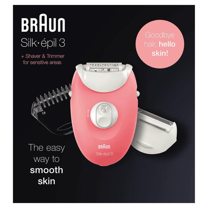 Épilateur électrique Braun Silk-épil 3