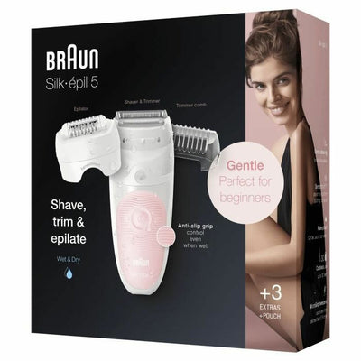 Rasoir electrique Braun  Silk-épil 5 5-620