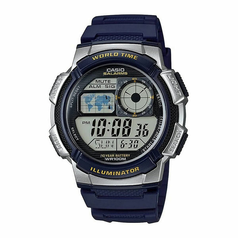 Montre Homme Casio WORLD TIME ILLUMINATOR (Ø 43 mm)