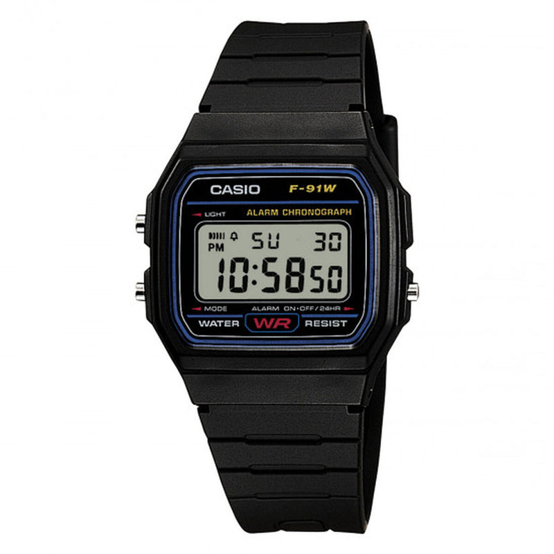 Montre Homme Casio F-91W-1YEG