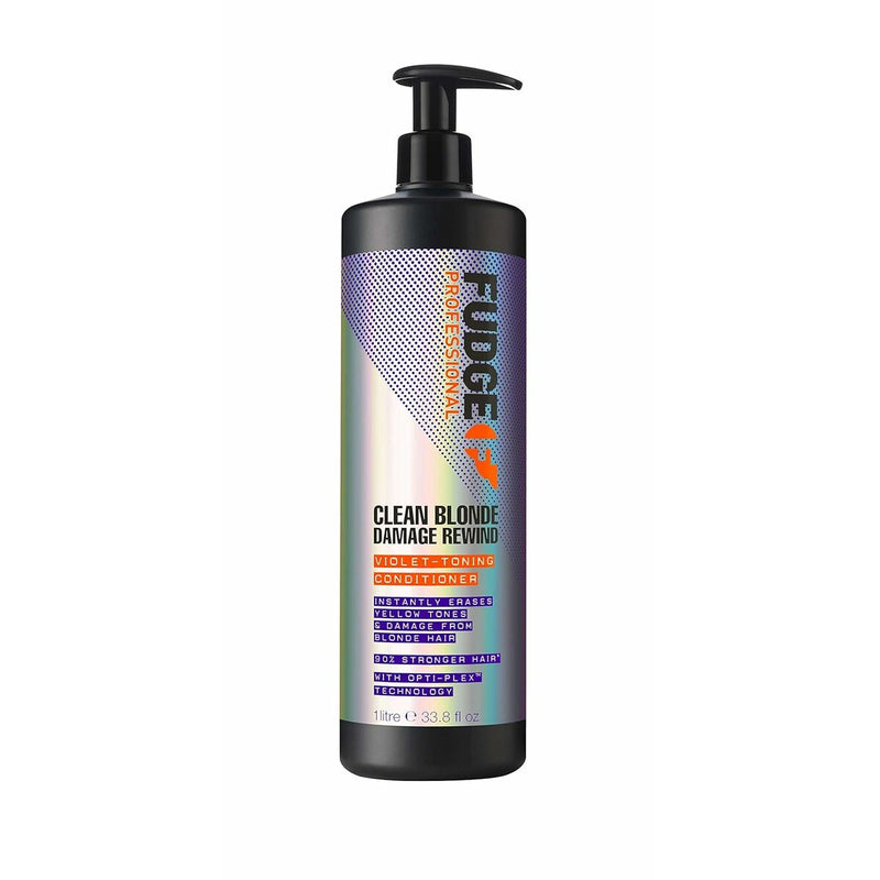 Après-shampooing Fudge Professional Clean Blonde Damage Rewind Violet-Toning 1 L