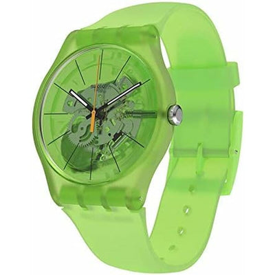 Montre Unisexe Swatch SUOG118 Vert