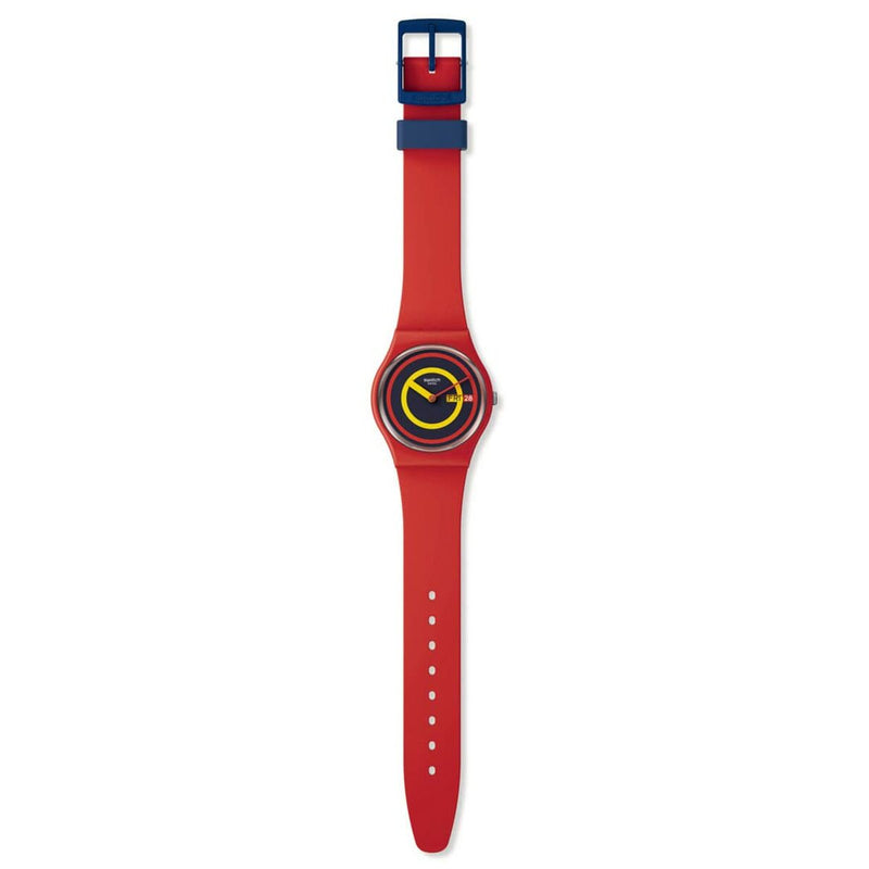 Montre Homme Swatch CONCENTRIC RED (Ø 34 mm)