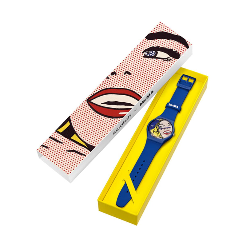 Montre Femme Swatch GIRL BY ROY LICHTENSTEIN, THE WATCH - ART JOURNEY 2023 EDITION